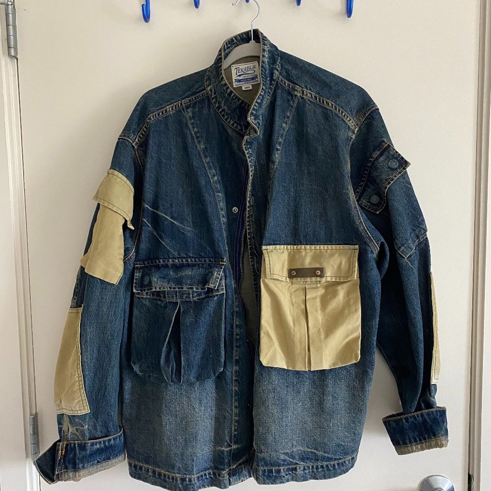 oversized denim jacket